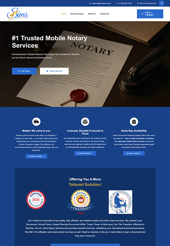 WebSite14 Compressor Website made by One Source Web Development